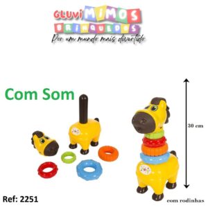 Baby Horse Empilhável - Maral - Com Som