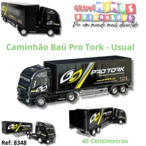 Caminhão Baú Pro Tork - Preta