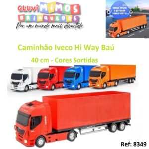 Caminhão Iveco Hi Way Baú 339 - Usual 40cm - Cores Sortidas