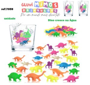 Dino Cresce na Água Sortido Unidade