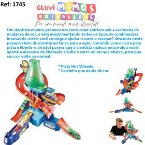 Estação Científica Hot Wheels Color  - Mattel