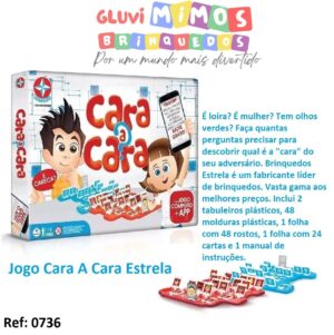 Jogo Cara a Cara Brinquedos Estrela -