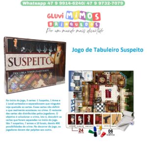 Jogo Suspeito - Pais e Filhos