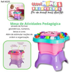 Mesinha De Atividades Menina Cardoso