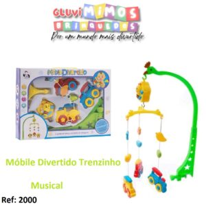 Móbile Divertido Trenzinho Pica Pau