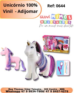 Unicórnio 100% Vinil  - Adijomar