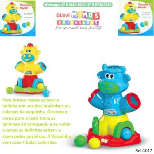 Vaquinha /  Vaca Muu Maral - Cores Sortidas