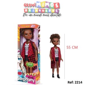 Boneca Bia - Team Stephany 55 Centímetros