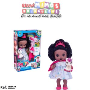 Boneca Babys Collection Contos De Fada Negra Com Cabelos 35 Centímetros
