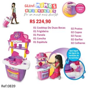 Cozinha Portátil Brinquedo  Maral - Rosa