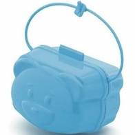 Porta Chupeta Urso Adoleta - Azul