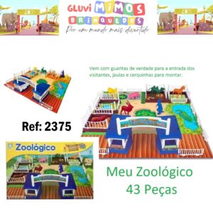Meu Zoológico 43 Peças - Nig Brinquedos
