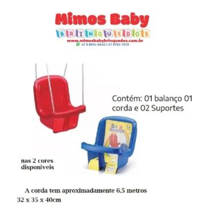 Baby Balança - Monte Líbano - Cores Sortidas