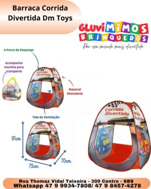 Barraca Corrida Divertida Dm Toys