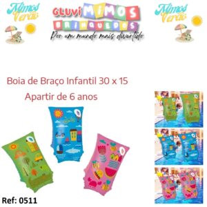 Boia de Braço Infantil 30 x 15 Mor