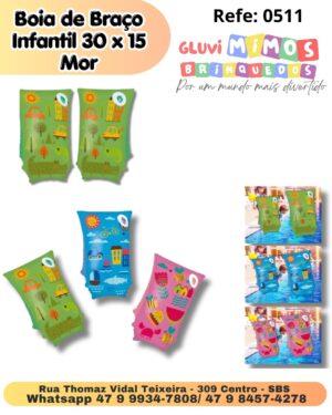 Boia de Braço Infantil 30 x 15 Mor