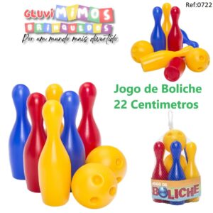 Jogo de Boliche Infantil 22 cm Cardoso