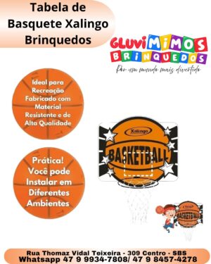 Tabela de Basquete Xalingo Brinquedos