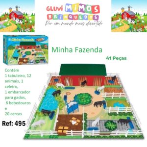 JOGO MINHA FAZENDA - NIG BRINQUEDOS