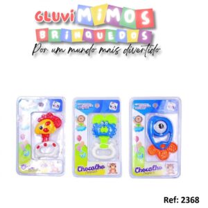 Chocalho Divertido - Animais Pica Pau - Sortidos