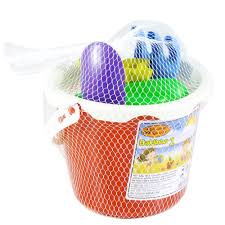BRINQUEDO BALDINHO DE PRAIA 4 PCS  - CORES SORTIDAS