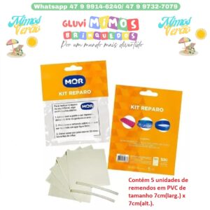 Kit Reparo Piscinas E Infláveis Mor