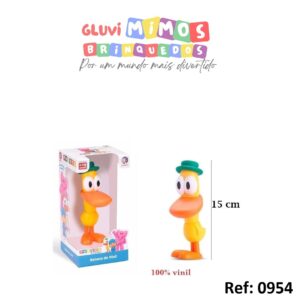 Boneco Pato De Vinil Pocoyo - Cardoso