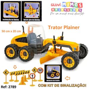 Construction Machines Plainer Usual Brinquedos 50 cm x 20 cm