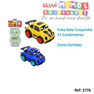 Fuka Bala Fusca Fusquinha Bebê 17 Centímetros