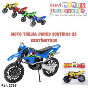 Moto Trilha Cores Sortidas 25 Centímetros