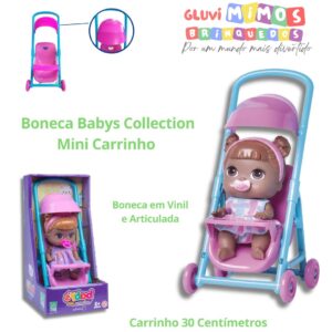 Babys Collection Mini Carrinho Supertoys  30 Centímetros