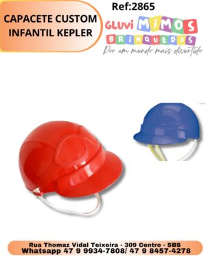 CAPACETE CUSTOM INFANTIL KEPLER