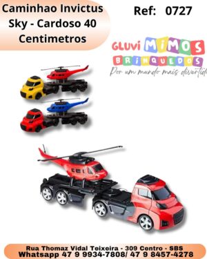 Caminhao Invictus Sky - Cardoso 40 Centimetros
