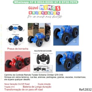 Carrinho Controle Remoto Twister Extreme Climber Cks