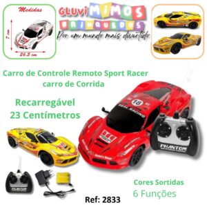 Carro de Controle Remoto Sport Racer