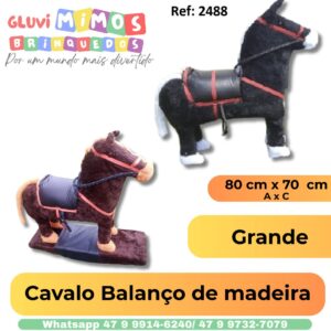 Cavalo Grande De Balanço