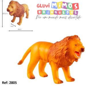 Brinquedo DB Play Leão Vinil