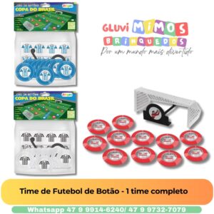 Time de Futebol de Botão - 1 time completo