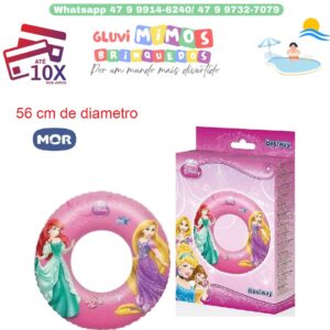 Boia Circular Princesas Disney Ariel E Rapunzel Bestway Mor