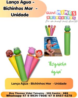 Lança Água - Bichinhos Mor  Unidade
