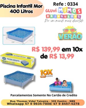 Piscina Infantil Mor 400 Litros