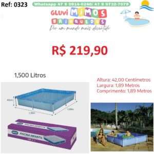 Piscina Infantil Retangular 1500l Mor