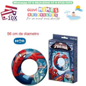 Boia Circular Homem Aranha Ultimate Marvel - Bestway - Mor