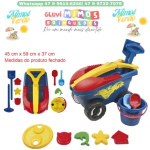 Cargo Com Acessórios 11 Peças  Mor- 52cmx33cmx33cm