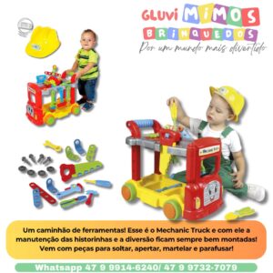 Caminhão Mecânico Com Ferramentas Mechanic Truck