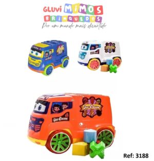 Caminhao truck didatico colors - Bs Toys - 25 cm x 18 cm