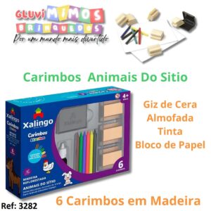 Carimbos Animais Selvagens Xalingo
