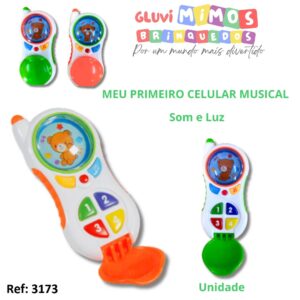 MEU PRIMEIRO CELULAR MUSICAL - CKS - Som e Luz