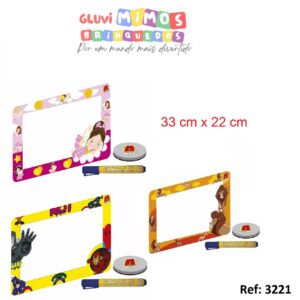 Risque e Rabisque Heróis - Algazarra 33 cm 22 cm