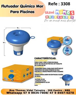 Flutuador Químico Mor Para Piscinas
